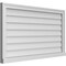 Ekena Millwork Vertical Surface Mount PVC Gable Vent w/ 2"W x 2"H , Brickmould Sill Frame, 42"W x 24"H GVPVE42X2403SN - alternate 2